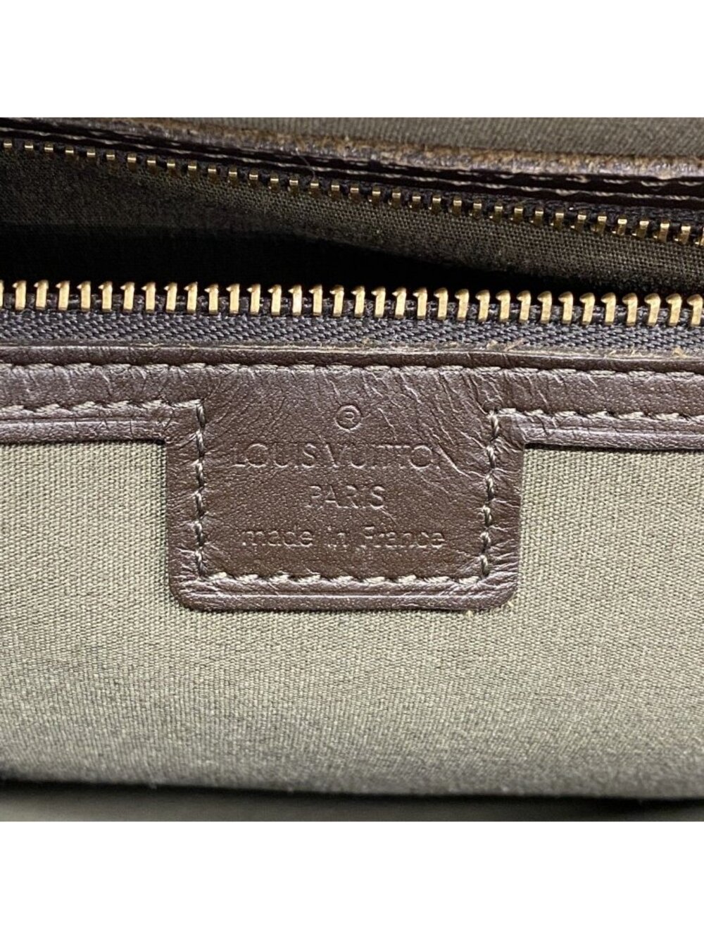 Louis Vuitton Handbag Monogram Mini GM Khaki - Picture 5 of 10